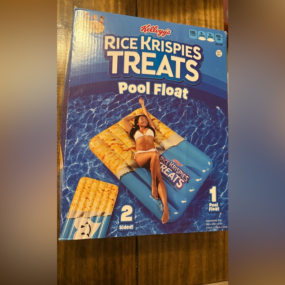 Rice Krispies Treats Pool Float